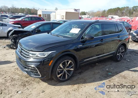 2024 Volkswagen Tiguan 2.0T Sel R-Line из США, поврежденный, VIN 3VV4B7AX5RM115334